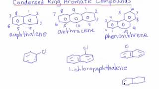 130 Polycyclic Aromatic Compounds Naphthalene Anthracene amp Phenanthrene [upl. by Akemaj]