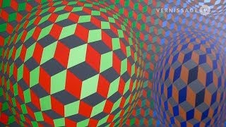 Victor Vasarely Retrospective at Museum Haus Konstruktiv Zürich [upl. by Brandise566]