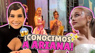 Así fue conducir la presentación de Wicked y CONOCER a Ariana Grande 🥰😱  Tania Rincón [upl. by Aiuqal]