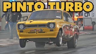 Pinto Turbo Mk1 Escort at Hal Far Raceway [upl. by Ri]