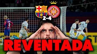 🤯ME RINDO ante ESTE GIRONA ¡¡VAYA BAÑO al BARÇA 24 HISTÓRICO · PERDIMOS el LIDERATO pero ¡UF [upl. by Kaczer]