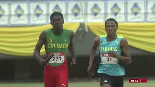 CARIFTA Games 2024 Grenada  Boys 4x400 Meter Relay Under 20 SF 1 [upl. by Curry]