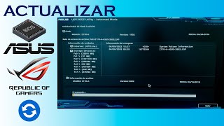 Como actualizar la Bios de las placas madre ASUS [upl. by Kragh563]