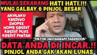 Please Sadar‼️YANG GALBAY 6 PINJOL INIAKULAKU KREDIVO SHOPEE HCI KREDIT KPINTARHATI HATI [upl. by Enelrihs239]