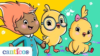 Canticos  Best Nursery Rhymes in English  Classic songs for kids and babies [upl. by Ortrud]