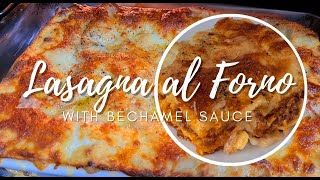 Beef Lasagna  Lasagne al Forno [upl. by Hairabez679]