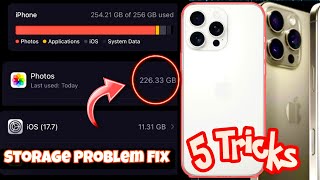 IPHONE ka storage khali kaise karen  iPhone Storage Full Problem 5 Ways To Fix iphonestorage [upl. by La Verne]