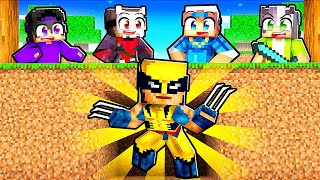 UZAYLI AVCILARINA KARŞI WOLVERİNE  Minecraft [upl. by Soma]