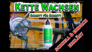 Kette wachsen  Schnell amp Einfach Optimize Kettenwachs [upl. by Lanctot]