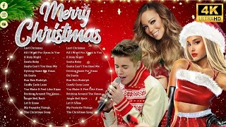 Popular Merry Christmas Songs 2024🎁Top 100 Best Christmas Songs 2024🎅🎄Last Christmas [upl. by Alliuqa]