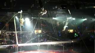 Shrine Circus Trapeze Act [upl. by Notsyrb]