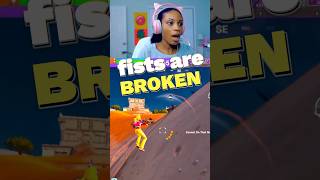 😲CYBERTRUCK Broke the NITRO FISTS😭 fortnite shorts [upl. by Abie740]