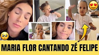 VIRGÍNIA RETORNA DO VELÓRIO E DESABAFA😱MARIA FLOR CANTANDO ZÉ FELIPE 😍 [upl. by Anitniuq572]