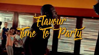 Flavour  Time To Party ft Diamond Platnumz  WINSTON ADABA Choreography [upl. by Amaleta]