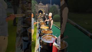 Hyderabads richest wedding with 150 Veg amp NonVeg items  Vijay Caterers  Street Food Hyderabad [upl. by Robby]