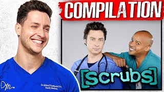 Doctor Mike Reacts To Scrubs  Compilation [upl. by Zosema966]