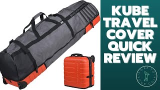 SUN MOUNTAIN KUBE GOLF TRAVEL COVER QUICK REVIEW amp DUBAI HIGHLIGHTS [upl. by Eniad]