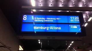 Verschiedene Bahnsteigsansagen in Berlin Hbf [upl. by Anneehs]