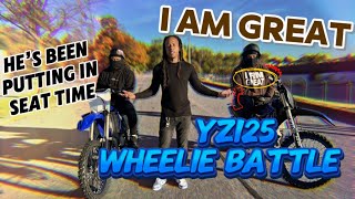 Who’s Really Taking The Crown  yz125 bikelife battle wheelie  Both Opponents Are Rookies [upl. by Linnette]