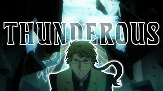 AMV Bungou Stray Dogs  Thunderous [upl. by Leelaj]