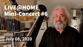 Andreas Vollenweider  LIVEHOME Mini Concert 6 [upl. by Croteau]