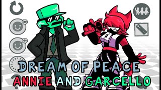 Dream of Peace but with Minus Garcello and Annie New Voice  FNF Minus [upl. by Inavoy383]