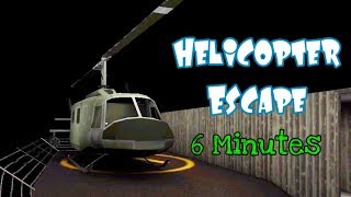 Granny Chapter Two Helicopter Escape In 6 Minutes [upl. by Clova]