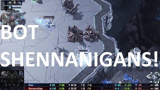 BOT SHENNANIGANS  Starcraft AI [upl. by Evey202]