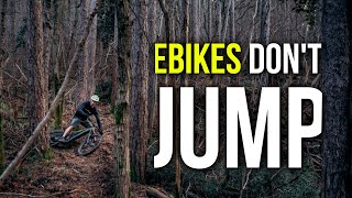 Ebikes dont jump 😮😵  R Raymon Trailray EMTB 2021 [upl. by Liv786]