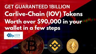 Get guaranteed 1 billion CarliveChain tokens worth over 90000 in your wallet in few simple steps [upl. by Clere]