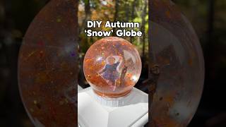 DIY AutumnInspired Snow Globe • Fall Crafts for Kids snowglobe diyfallcrafts [upl. by Creighton]