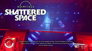 SPOILER Terminating Pod Life Support in Final mission Shattered Space DLC Starfield [upl. by Xenos]