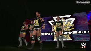 WWE 2K24 Undisputed Era 4Man Entrance  Tio Phenomenal [upl. by Yuk]