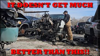 Easiest Junkyard LS Engine Removal Ever [upl. by Anafetse496]