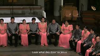 Philippine Madrigal Singers Look What Dey Doin to Jesus [upl. by Hizar]