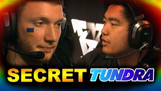 SECRET vs TUNDRA  TI11 SEMIFINAL INCREDIBLE  THE INTERNATIONAL 2022 DOTA 2 [upl. by Gibbeon]