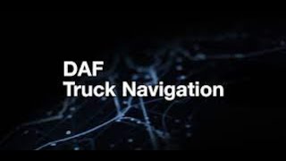 New Generation DAF explained How to prepare the DAF Navigation Luxury Plus [upl. by Adhamh]