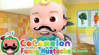 No No Table Manners Song in CoCoMelon Funny Mustache Effects [upl. by Newton]