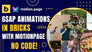 GSAP Scroll Animations in WordPress with Bricks Builder  No Code [upl. by Sedecrem]