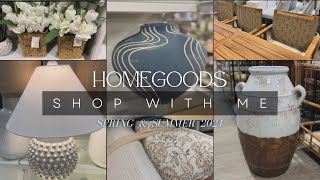 Shop With Me  HomeGoods  Marshalls  Spring amp Summer 2024 [upl. by Akinajnat]