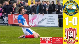 MATCH HIGHLIGHTS SPL  Gosport borough vs Sholing [upl. by Adaha]