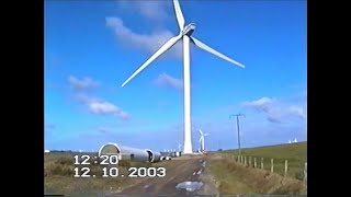 Repowering in ReußenkögeStruckum wind farm Enercon Vestas Repower wind turbines 102003 [upl. by Yob211]