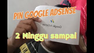 PIN GOOGLE ADSENSE berapa lama sampai dan bagaimana cara memverifikasi di akun google adsense [upl. by Dosh648]