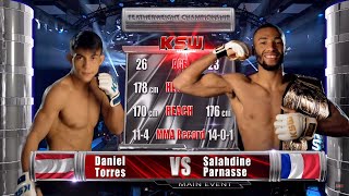 KSW Free Fight Daniel Torres vs Salahdine Parnasse 1 [upl. by Severen]