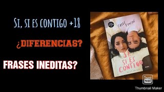 DIFERENCIAS DEL PRIMER LIBRO DE SISI ES CONTIGO CON EL SI SI ES CONTIGO 18 [upl. by Eyaj]