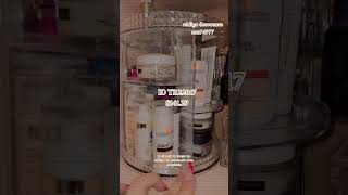 Organizador giratorio de temu temu temuhaul organizador skincare skincaretips temureview [upl. by Llertnov512]