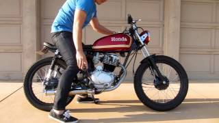 1982 Honda CB125s with 200cc Motor [upl. by Cerelia]