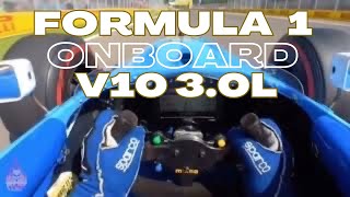 INSANE V10 Formula 1 Sound Onboard Benetton 30L [upl. by Marys261]