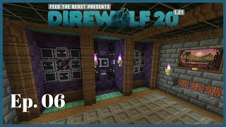 Direwolf20 121  Ep06  Super Fancy Powah Automation amp ExtendedAE [upl. by Eurd]