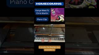 Homecoming  Kanye West ft Chris Martin  Random Improvising  Piano Clip piano [upl. by Anuait1]